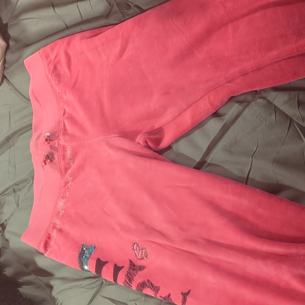 Girls bling juicy couture sweatpants
